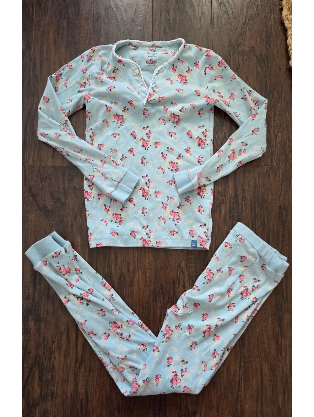 Floral pajamas